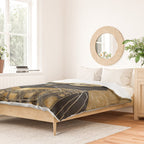 Klimt Cat in Egyptian Costume Duvet Cover Gallery Image 2