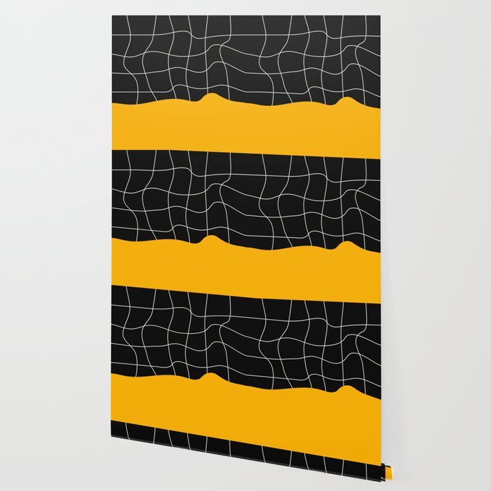 Sunkissed Gold | Warp Grid: Midnight Black Edition Wallpaper Gallery Image 2