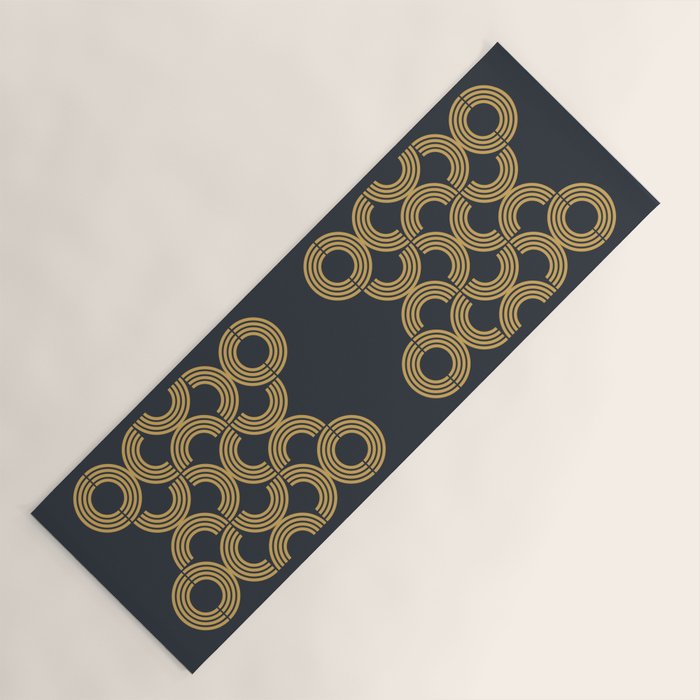 Deco Geometric 01 Yoga Mat Gallery Image 1