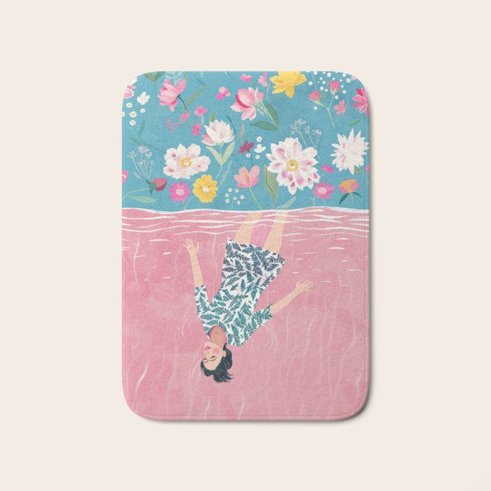 In the Garden of Her Mind Bath Mat Gallery Image 1