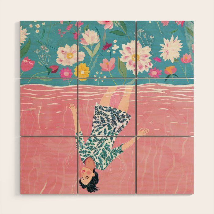 In the Garden of Her Mind Wood Wall Art Gallery Image 1
