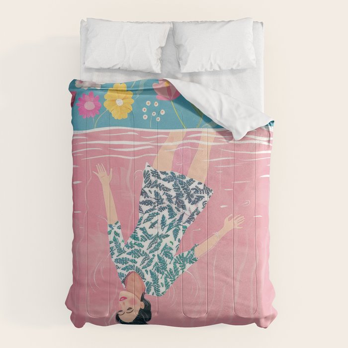 In the Garden of Her Mind Comforter Gallery Image 1