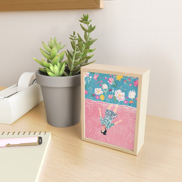 In the Garden of Her Mind Mini Art Print Gallery Image 2