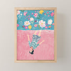 In the Garden of Her Mind Mini Art Print Gallery Image 1