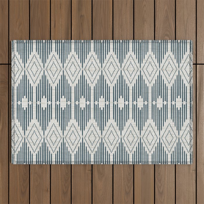 West End - Linen Outdoor Rug Gallery Image 1