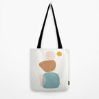 Soft Abstract Shapes 11 Tote Bag Gallery Image 2