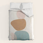 Soft Abstract Shapes 11 Comforter Gallery Image 6