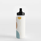 Soft Abstract Shapes 11 Water Bottle Gallery Image 2