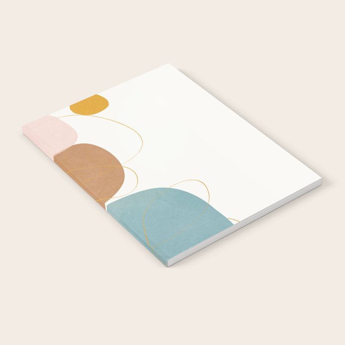 Soft Abstract Shapes 11 Notebook Gallery Image 2