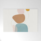 Soft Abstract Shapes 11 Welcome Mat Gallery Image 1