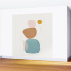 Soft Abstract Shapes 11 Wall Mural Gallery Image 2