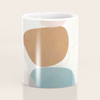 Soft Abstract Shapes 11 Coffee Mug Gallery Image 4