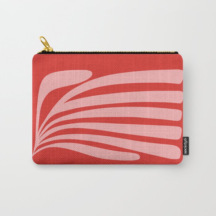 Coral Leaf: Paper Cutouts Matisse Edition Carry All Pouch Gallery Image 1
