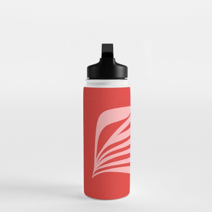 Coral Leaf: Paper Cutouts Matisse Edition Water Bottle Gallery Image 3