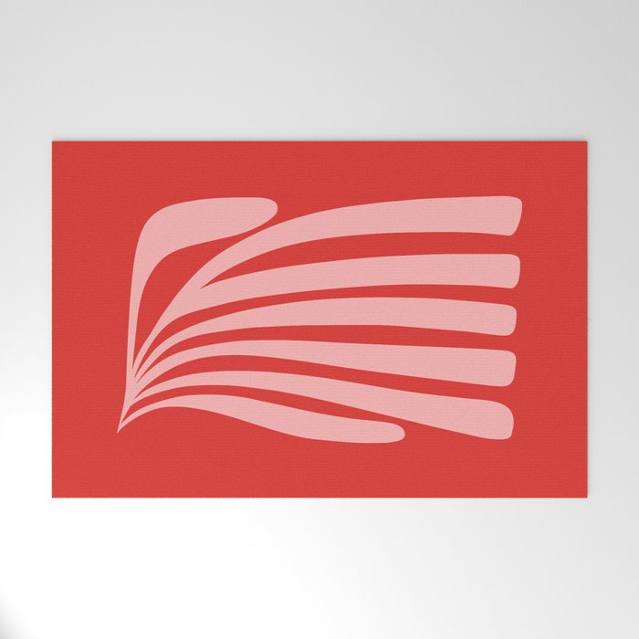 Coral Leaf: Paper Cutouts Matisse Edition Welcome Mat Gallery Image 1