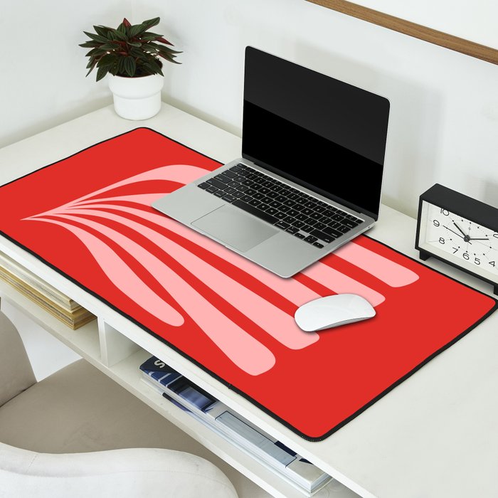 Coral Leaf: Paper Cutouts Matisse Edition Desk Mat Gallery Image 2