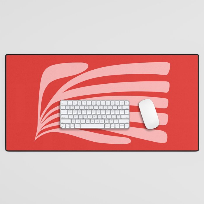 Coral Leaf: Paper Cutouts Matisse Edition Desk Mat Gallery Image 1