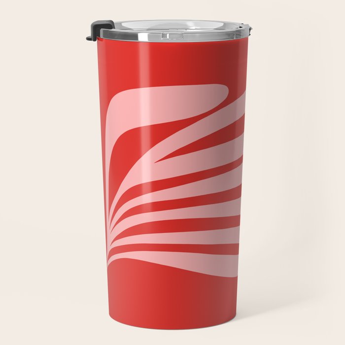 Coral Leaf: Paper Cutouts Matisse Edition Travel Mug Gallery Image 3