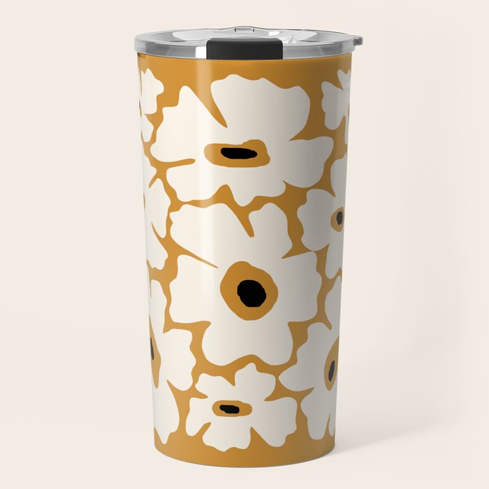 Boho botanicl summer 2 Travel Mug Gallery Image 1