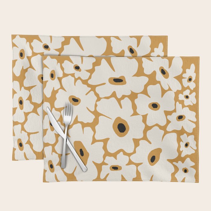 Boho botanicl summer 2 Placemat Gallery Image 1