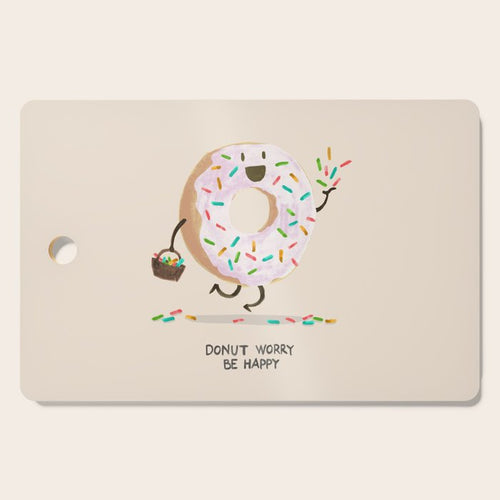 Be Happy Cutting Board Gallery Image 1