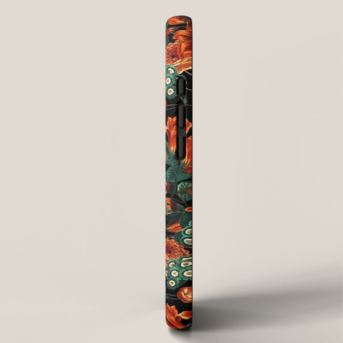 Birds and Snake Floral Pattern iPhone Case Gallery Image 2