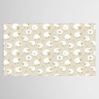 Cute Fluffy Sheep Pattern Tablecloth Gallery Image 2