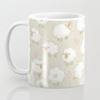 Cute Fluffy Sheep Pattern Coffee Mug Gallery Image 3