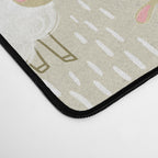 Cute Fluffy Sheep Pattern Desk Mat Gallery Image 4