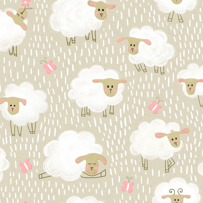 Cute Fluffy Sheep Pattern Coffee Mug Gallery Image 2