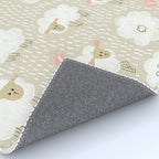 Cute Fluffy Sheep Pattern Rug Gallery Image 4