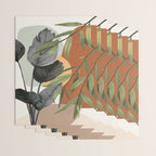 Sunset Flora 02 Wrapping Paper Gallery Image 3