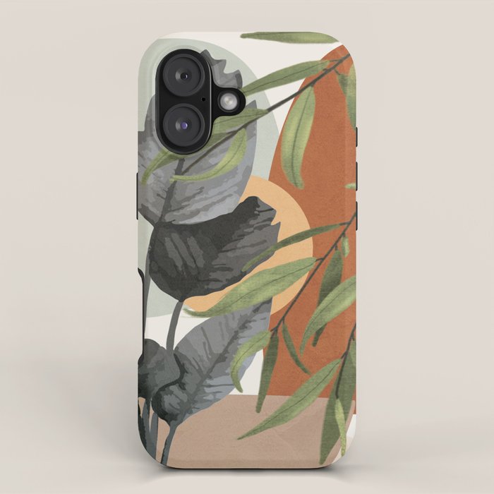 Sunset Flora 02 iPhone Case Gallery Image 1