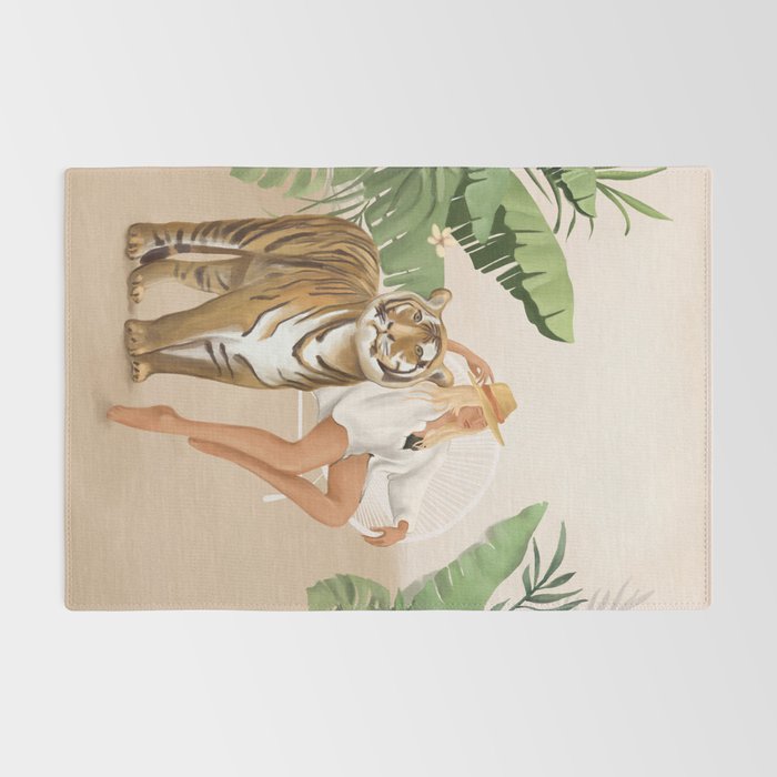 The Lady and the Tiger Rug Gallery Image 2