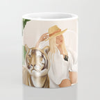 The Lady and the Tiger Coffee Mug Gallery Image 4
