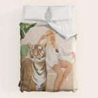 The Lady and the Tiger Comforter Gallery Image 6