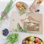 The Lady and the Tiger Cutting Board Gallery Image 2