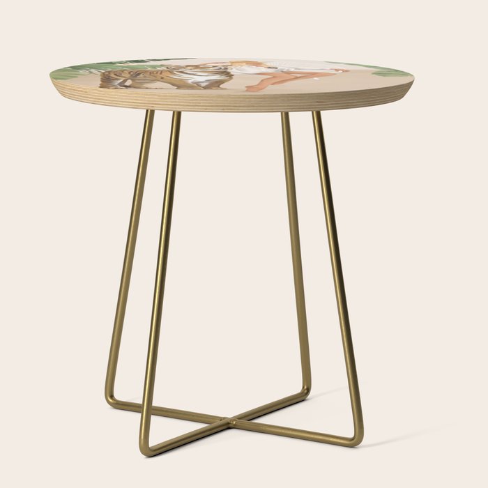 The Lady and the Tiger Side Table Gallery Image 1