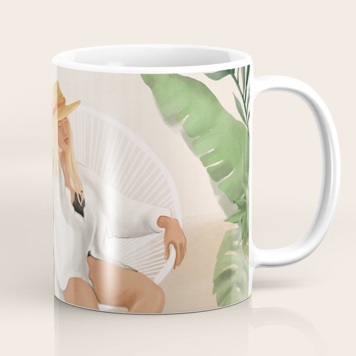 The Lady and the Tiger Coffee Mug Gallery Image 1
