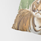 The Lady and the Tiger Pillow Sham Gallery Image 4