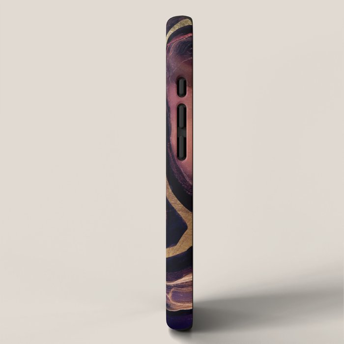 Golden River Abstract iPhone Case Gallery Image 2