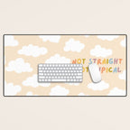 Not Straight, Not Typical Desk Mat Gallery Image 1