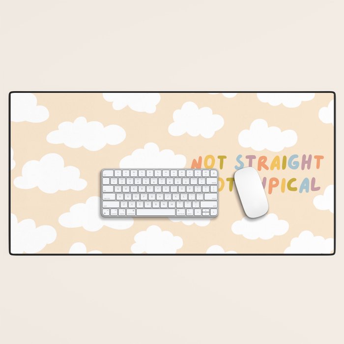Not Straight, Not Typical Desk Mat Gallery Image 1