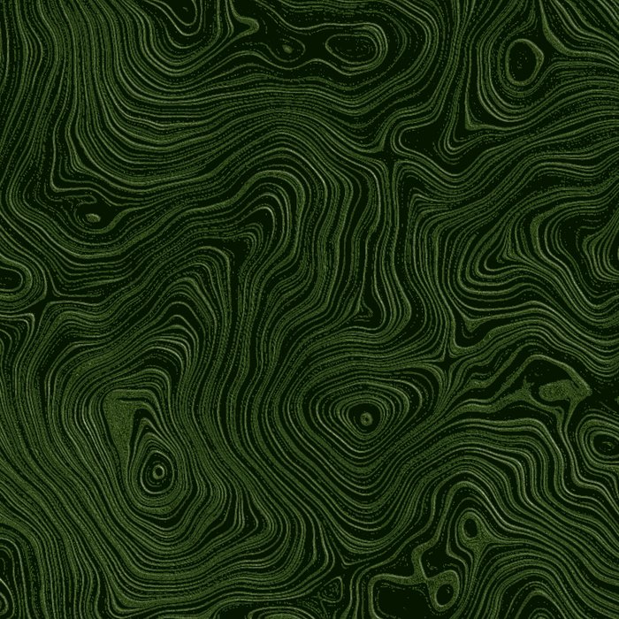 Luxury Moss Green Rippled Moiré Pattern Coffee Mug Gallery Image 2