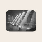 New York Grand Central Train Station Terminal Black and White Photography Print Bath Mat Gallery Image 1