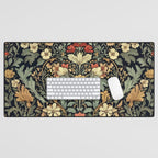 Floralia Vintage Bloom Desk Mat Gallery Image 1