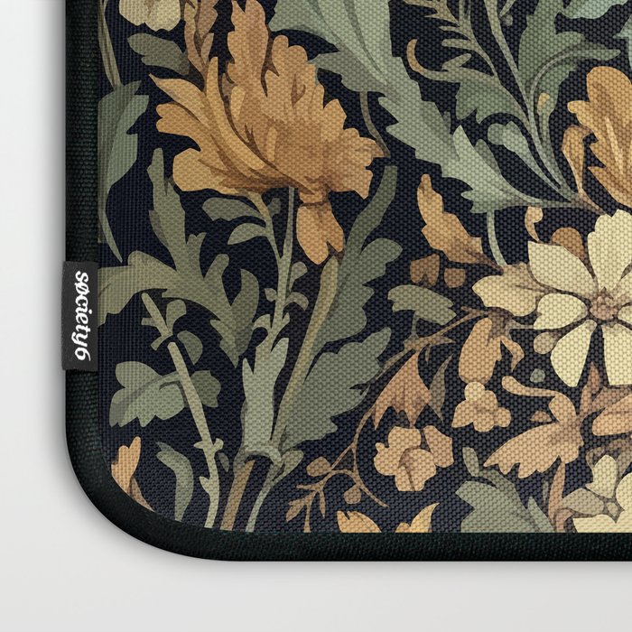 Floralia Vintage Bloom Laptop Sleeve Gallery Image 3