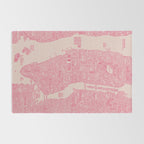 New York map Rug Gallery Image 2