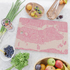 New York map Cutting Board Gallery Image 2