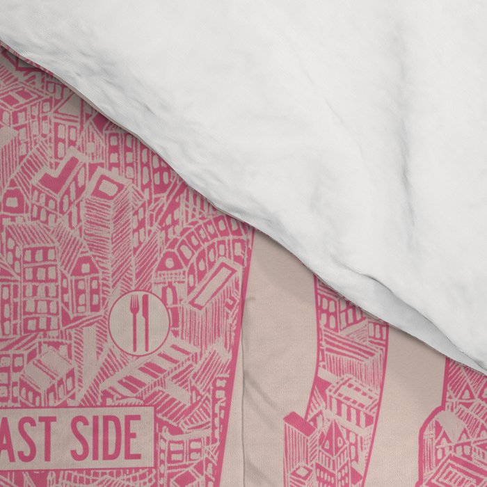 New York map Comforter Gallery Image 4